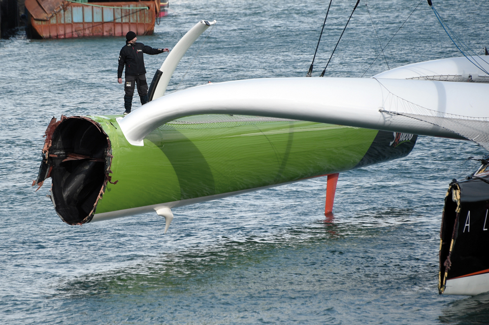 Victory of Peyron - Route du Rhum 2014