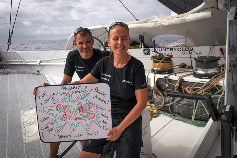 Spindrift 2 and Idec -world record
