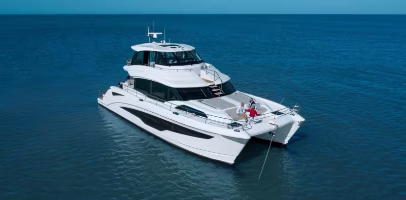 AQUILA 70 LUXURY Power Catamaran - Boat Review Teaser - Multihulls World - Multicoques Mag