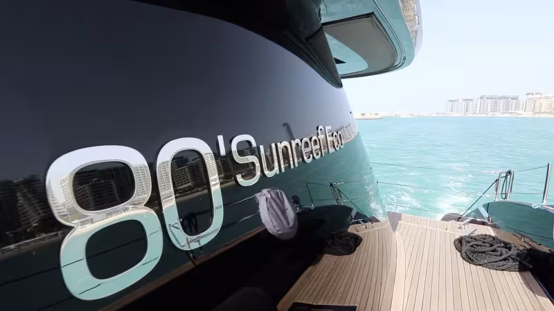SUNREEF 80 ECO Catamaran - Boat Review Teaser In Dubai - Multihulls World