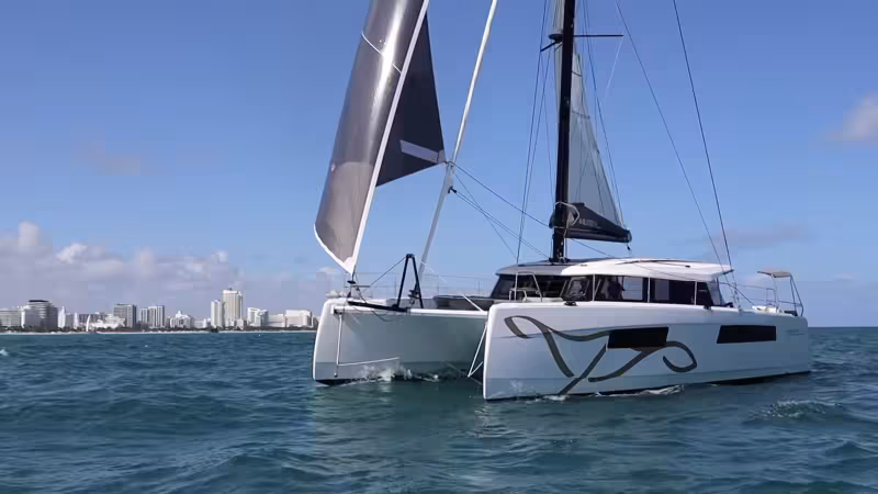 NAUTITECH 44 OPEN Catamaran - Boat Review Teaser - Multihulls World