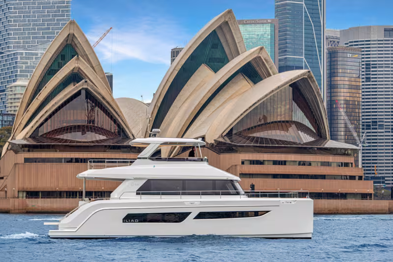 ILIAD 53F Powercat - Boat Review Teaser - Multihulls World