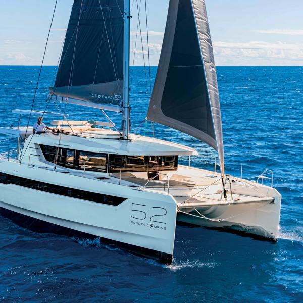 The design of the Leopard 52 follows in  the footsteps of its predecessors, but with  a couple of modern touches.