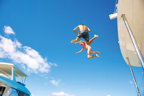 Charter management allows you to enjoy cruising... without the constraints. ©Leopard Catamarans