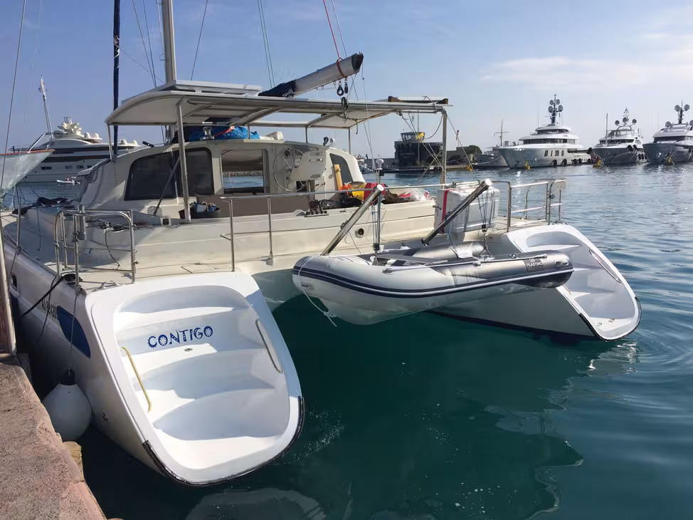 Contigo is ready to put to sea.