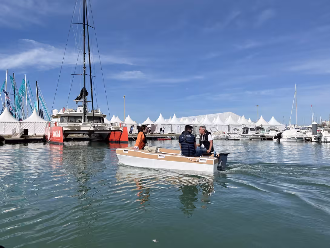 The Catcha 320 is a “puncture-proof” alternative to inflatable tenders.