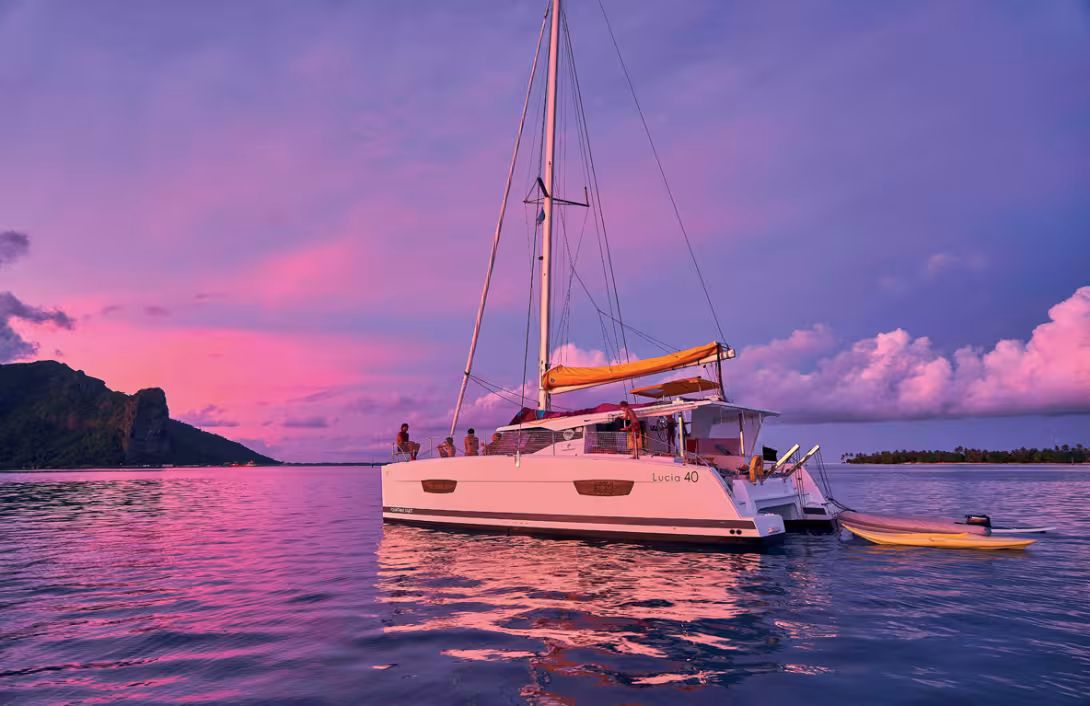 Chartering a multihull is easy! ©Bertrand Duquenne   