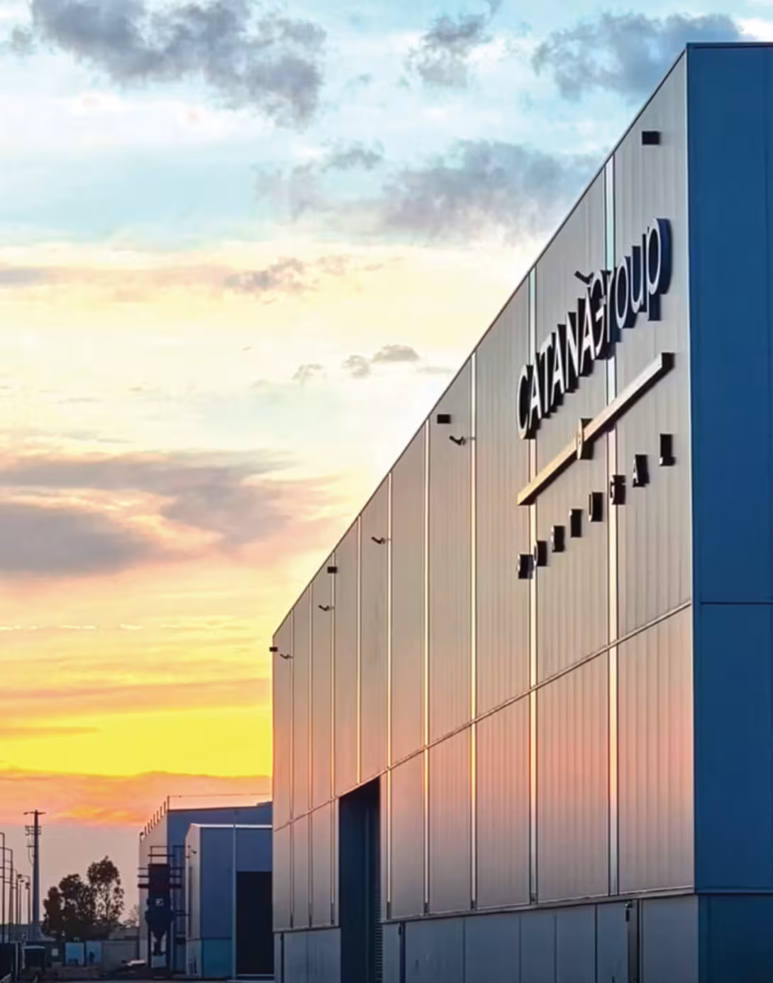 This production facility was built in less than a year.