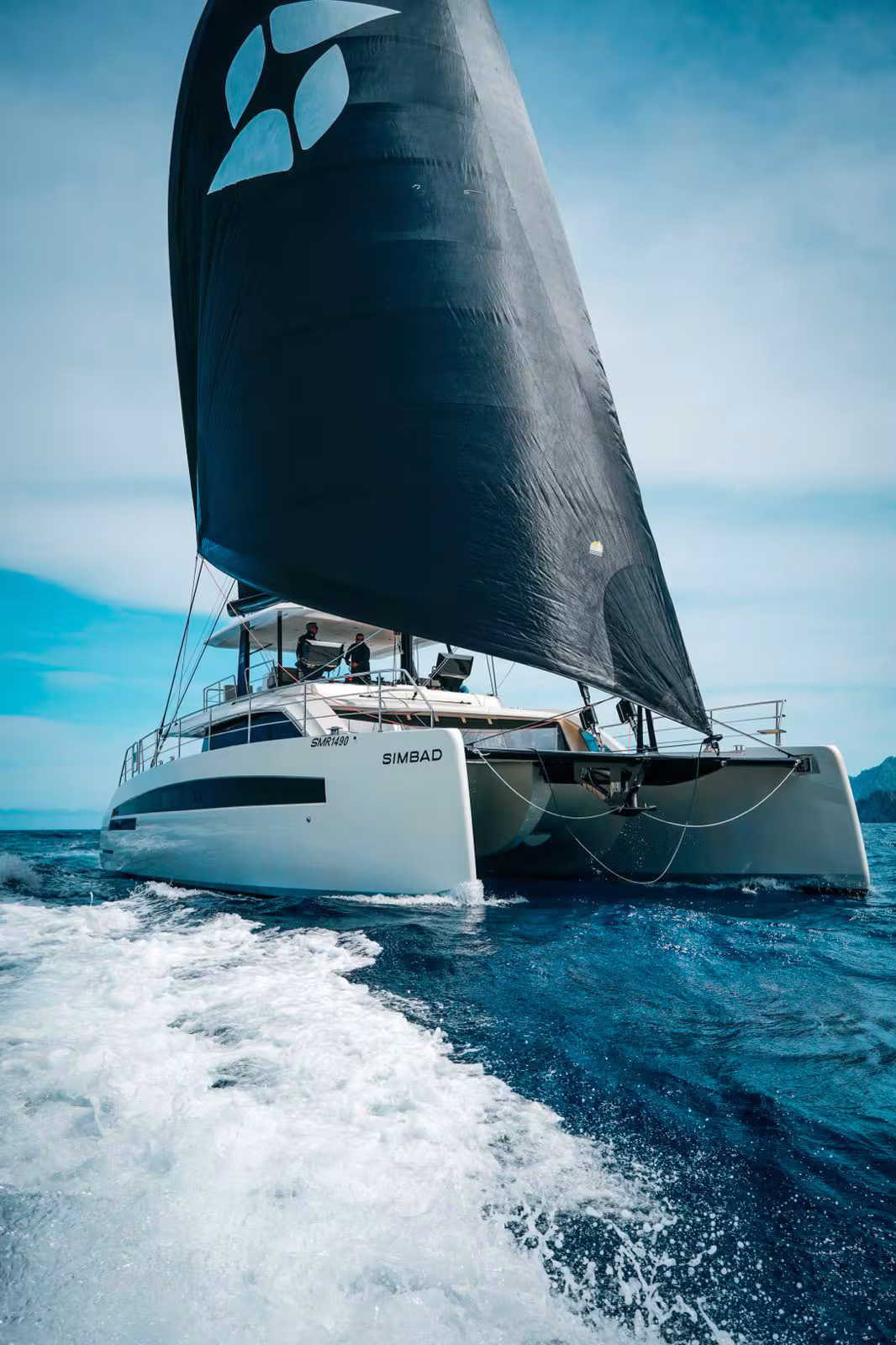 Naval architect Pierre Delion prioritized good bridgedeck clearance to ensure good handling on the open sea.