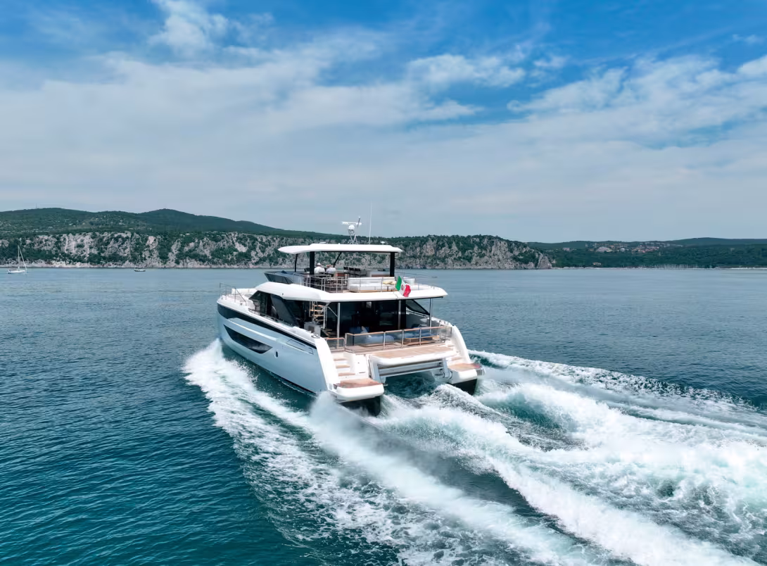 The new MAN powertrain doesn’t offer an increase in speed, but  it does provide a welcome power reserve should conditions  deteriorate.