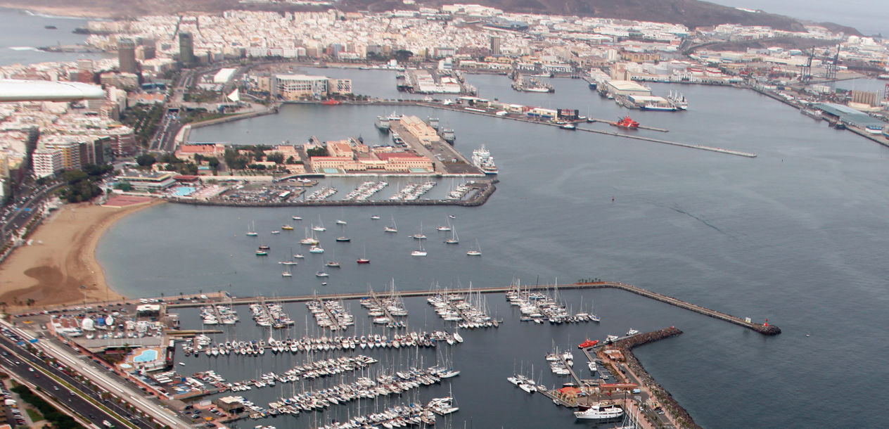 For many Europeans, the port of Las Palmas in the Canaries marks the beginning of a big adventure…