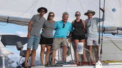 Cayuse : light air in the 2017 ARC+ Rally. 