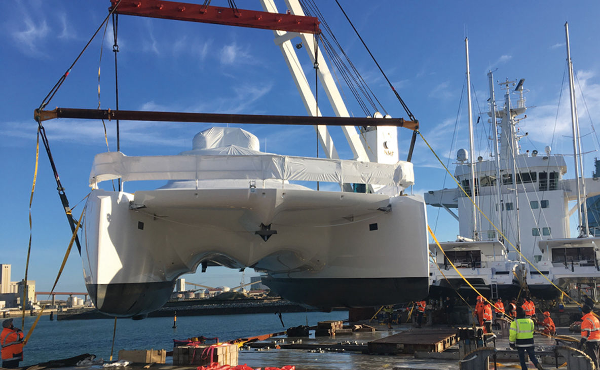 catamaran cargo ship