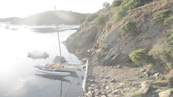 Inshore cruising by multihull