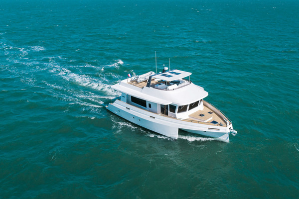 マリリン Boat Review by Multihulls World of: Motor Leen 56 - Multihulls World