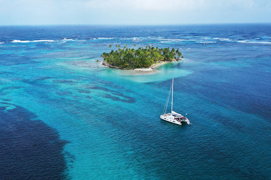 anchoring a catamaran