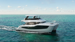 Aquila 50 Yacht - A full-width owner’s cabin