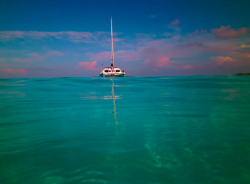 Across the Maldives
