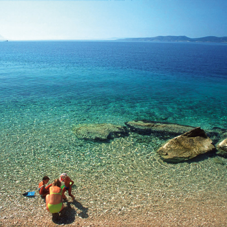 Catamaran cruising in Croatia