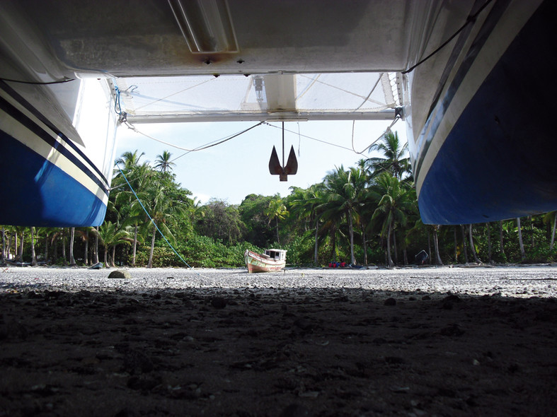 Spot in catamaran