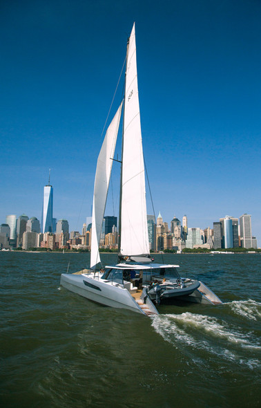 Boat Review By Multihulls World Of Catamaran Gunboat 55 Multihulls World