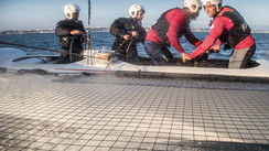 America’s Cup: we sail on board the GROUPAMA AC45 Test FAST AND FURIOUS!