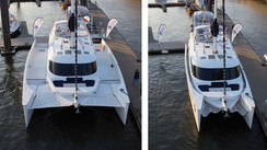 Futura, the folding catamaran