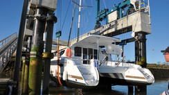 Multihulls harbor berths in the Atlantic