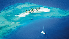 The turquoise waters of Belize