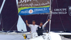 The Transat Jacques Vabre: off for a strong coffee in Itajai, Brazil
