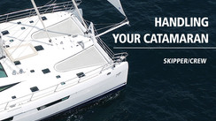 Cruising catamaran maneuvers