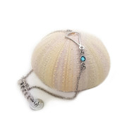 Minimalist bracelet Spade Desing- rhodium-plated