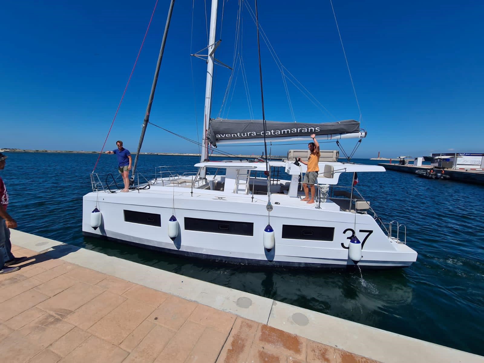 Aventura 37 DC Launch of a new catamaran dedicated to day charter Catamaran Multihulls