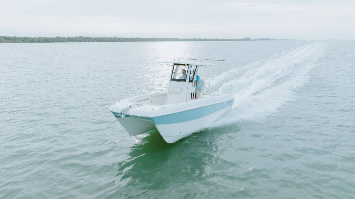 WorldCat 235TE - An attractive pocket fishing boat - Multipower