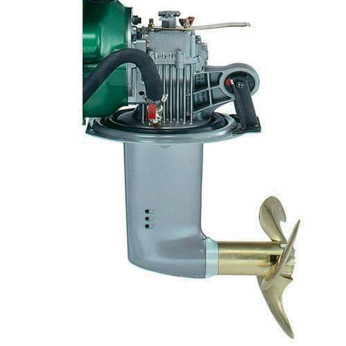 The saildrive transmission offers many advantages but is also much more complex.