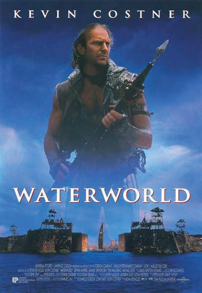 Waterworld had a budget of $175 million, a record for the mid 1990s... ©DR