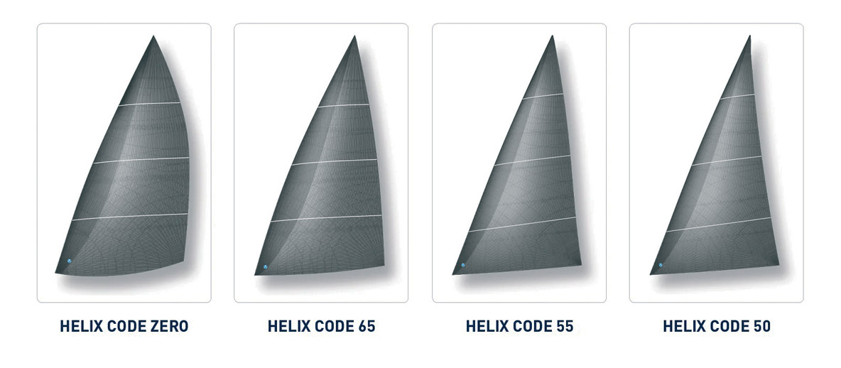 North Sails offers their Code Helix range in 4 different models.