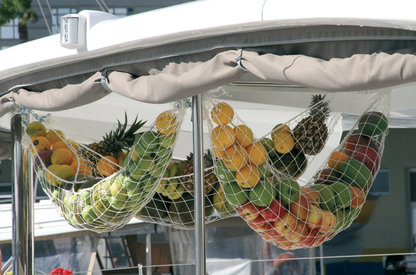 Modern cruising multihulls are capable of carrying a significant payload.