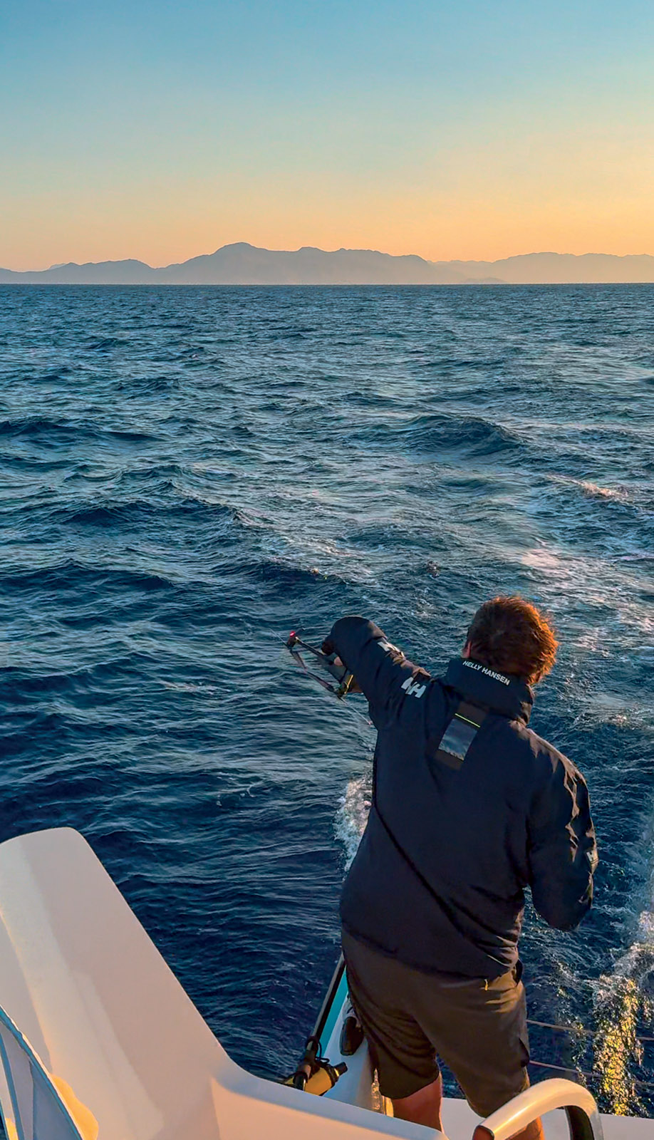 Immediately turn the drone over. 