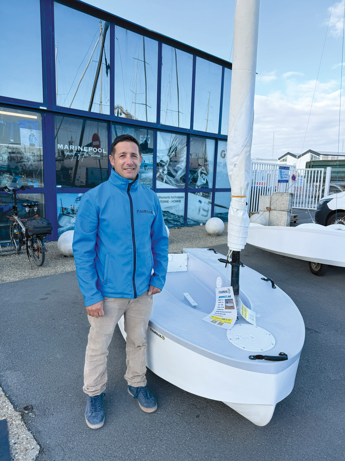 Emilien Faurens, <br/>the architect/builder of the Barket 2.8.