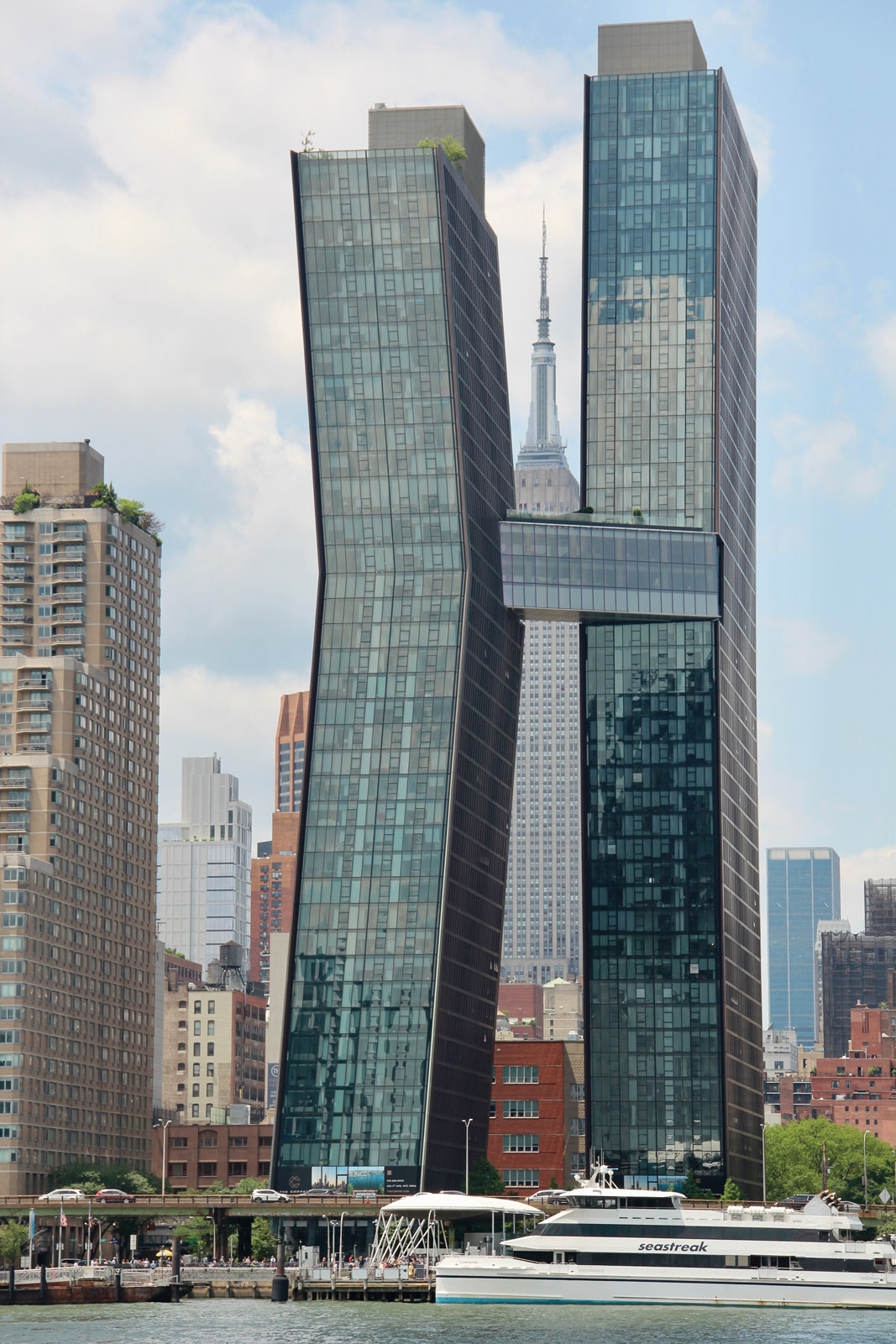 The Copper with the Empire State Building in the background.
