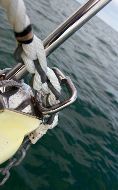 Catamaran basics : A chain/rope splice for the anchor rode ...