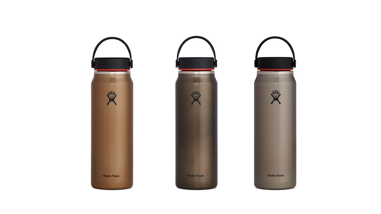 HydroFlask Trail Series : New lightweight vacuum insulated bottles