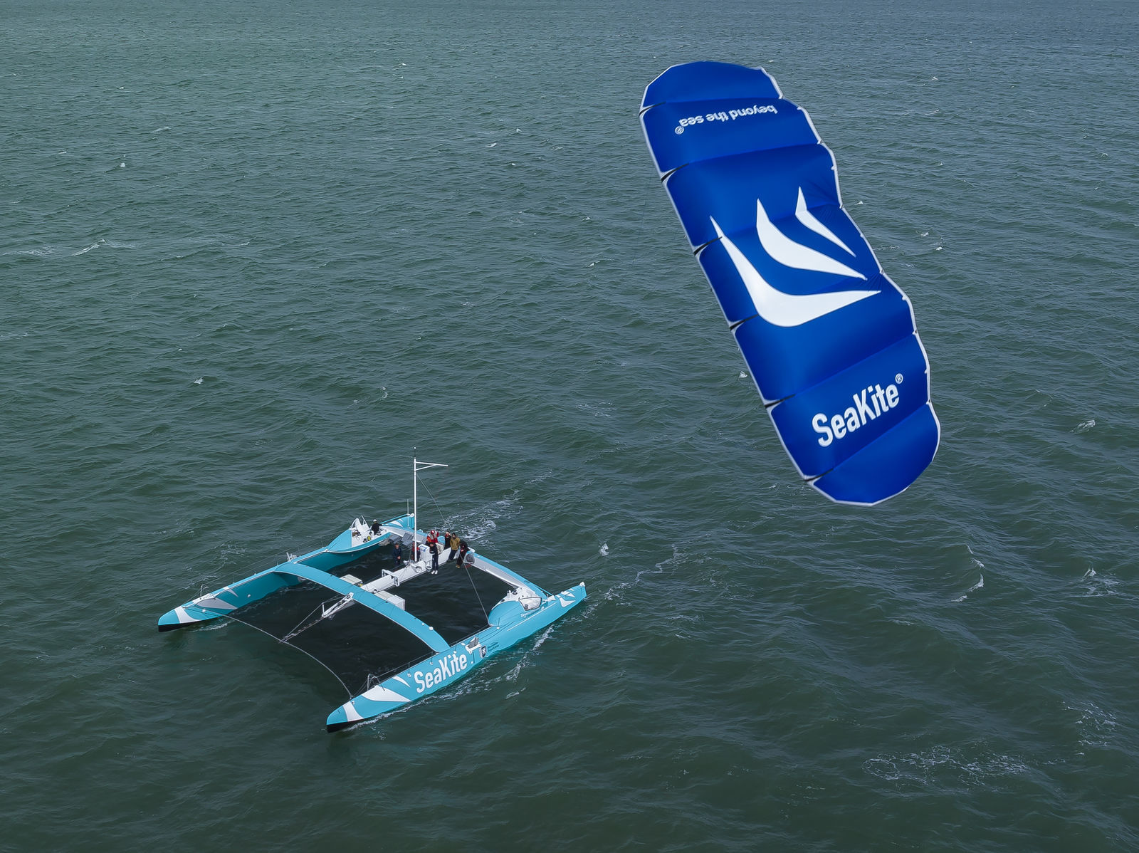 SeaKite by Yves Parlier First Seatrials Catamaran Multihulls